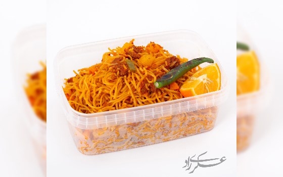 ماکارونی با گوشت